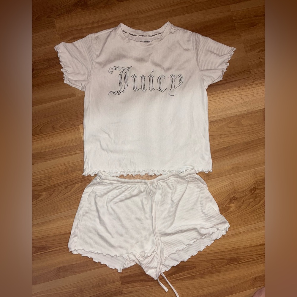 Juicy Couture White Loungewear Set